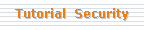 Tutorial Security
